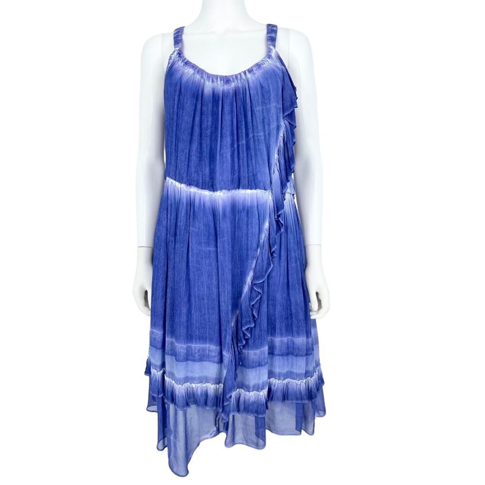 Free People Aphrodite Asymmetrical Mosaic Dress Women Size Medium‎